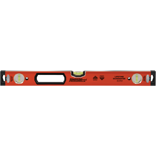 Heavy Duty Level, Box, 24" L, Aluminum, Non-Magnetic Southpoint Industrial Supply