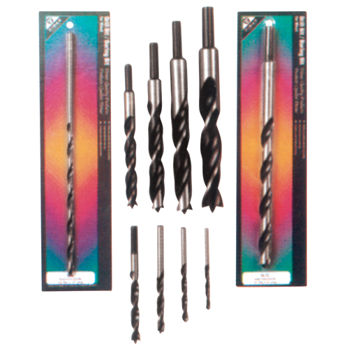 Brad Point, Wood Drills, 1", 8-5/8" Length, 1/2" Shank Southpoint Industrial Supply