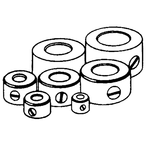 Ensemble de 5 collets de but&eacute;e &agrave; r&eacute;glage de profondeur Southpoint Industrial Supply