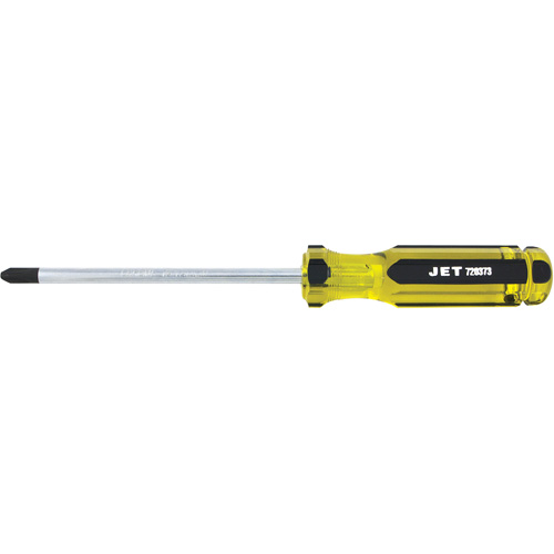 Phillips Jumbo Handle Screwdriver, #3, 6" L, Plastic/Steel/Aluminium/Wood/Cushion Grip/Magnetic/ESD-Safe Handle Southpoint Industrial Supply