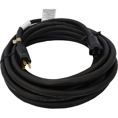 Heavy-Duty Neoprene Extension Cords, Indoor/Outdoor, SOOW, 14/3 AWG, 15 A, 25' Southpoint Industrial Supply