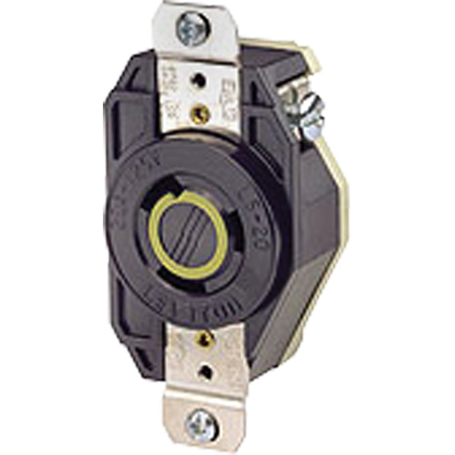 Single Flush 2-Pole 3-Wire Grounding  Receptacle Southpoint Industrial Supply