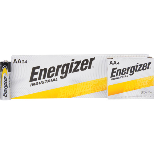 Alkaline Industrial Batteries, AA, 1.5 V Southpoint Industrial Supply