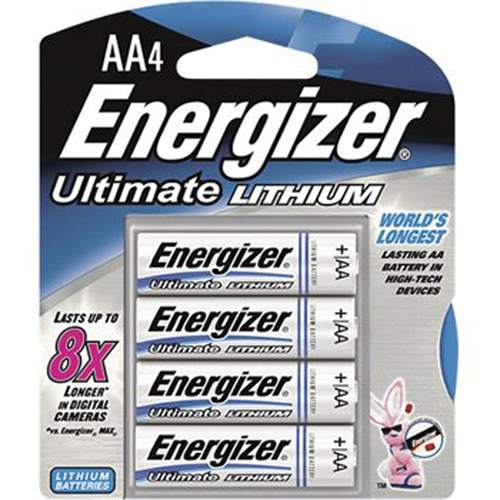 Lithium Batteries, AA, 1.5 V Southpoint Industrial Supply