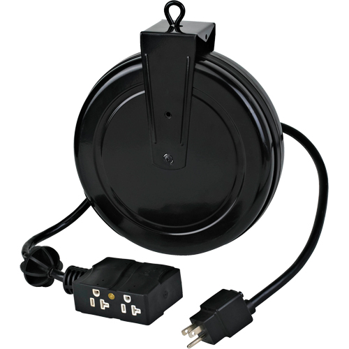 Cord Reel - Industrial, 20', SJTOW, 12/3/3-Dec Gauge, 15 A Southpoint Industrial Supply