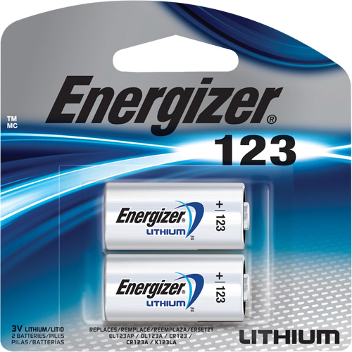 Batteries au lithium, 123, 3 V Southpoint Industrial Supply