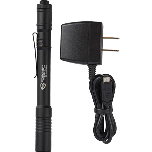 Lampe stylo USB Stylus Pro, DEL, 350 lumens, Corps en Aluminium, piles Rechargeable, Compris Southpoint Industrial Supply