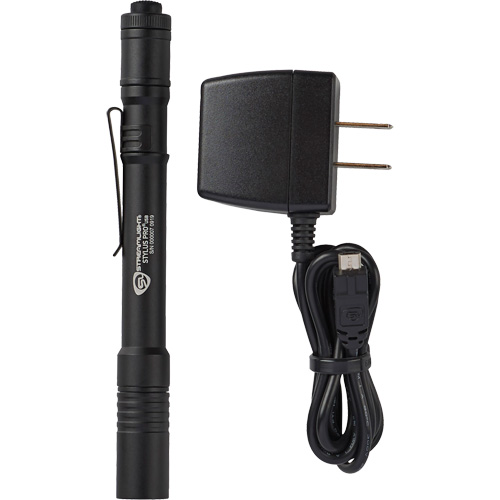 Lampe stylo USB Stylus Pro, DEL, 350 lumens, Corps en Aluminium, piles Rechargeable, Compris Southpoint Industrial Supply