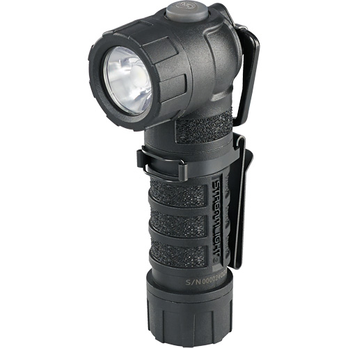 PolyTac&reg; 90 X Right Angle Flashlight, LED, CR123A Batteries, Polymer Southpoint Industrial Supply