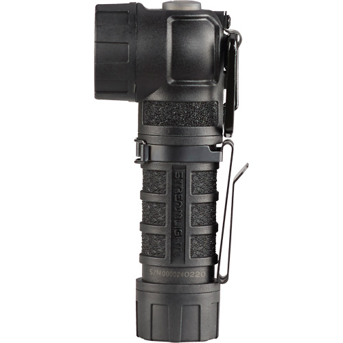 PolyTac&reg; 90 X Right Angle Flashlight, LED, CR123A Batteries, Polymer Southpoint Industrial Supply