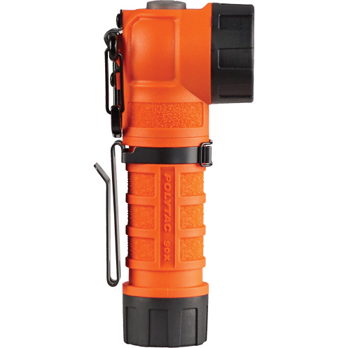PolyTac&reg; 90 X Right Angle Flashlight, LED, CR123A Batteries, Polymer Southpoint Industrial Supply