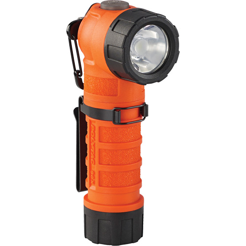PolyTac&reg; 90 X Right Angle Flashlight, LED, CR123A Batteries, Polymer Southpoint Industrial Supply
