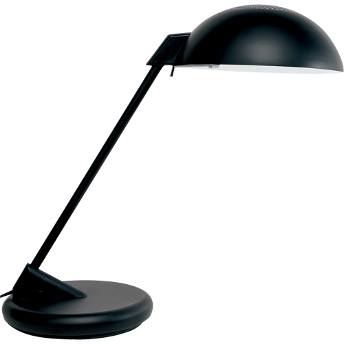 Desk Lamp, 100 W, Incandescent, Black Southpoint Industrial Supply