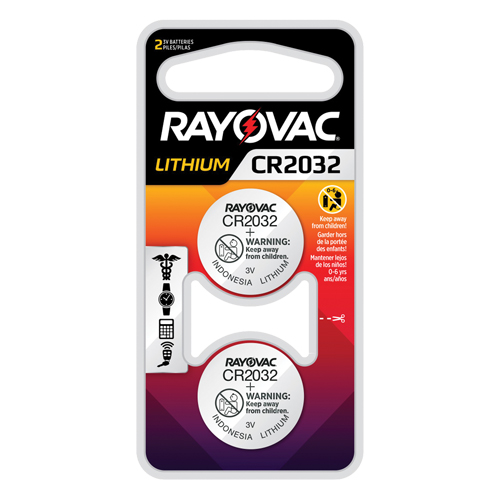 CR2032 Lithium Coin Cell Batteries, 3 V Southpoint Industrial Supply