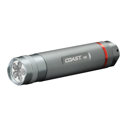 G45 Flashlight, LED, 385 Lumens, AAA Batteries Southpoint Industrial Supply