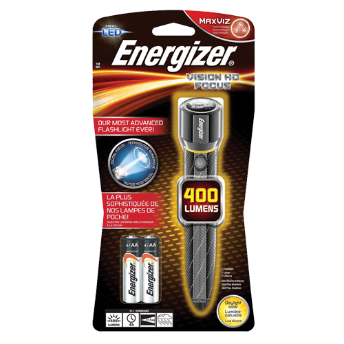 Lampe de poche Vision HD, DEL, 400 lumens, Piles AA Southpoint Industrial Supply
