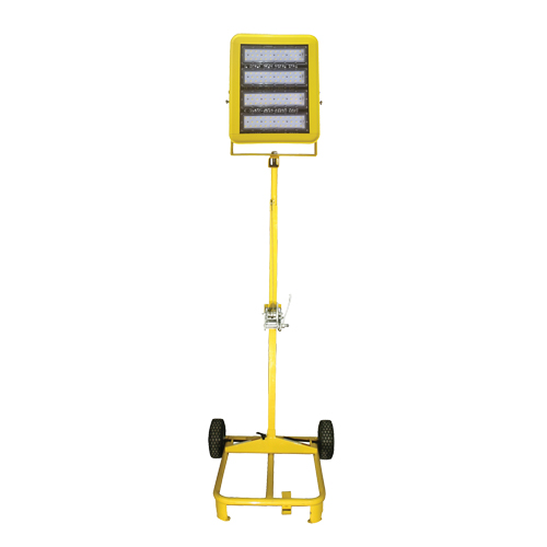 Chariot d'&eacute;clairage &agrave; t&ecirc;te unique avec treuil, DEL, 200 W, 30000 lumens, Boîtier en Aluminium Southpoint Industrial Supply