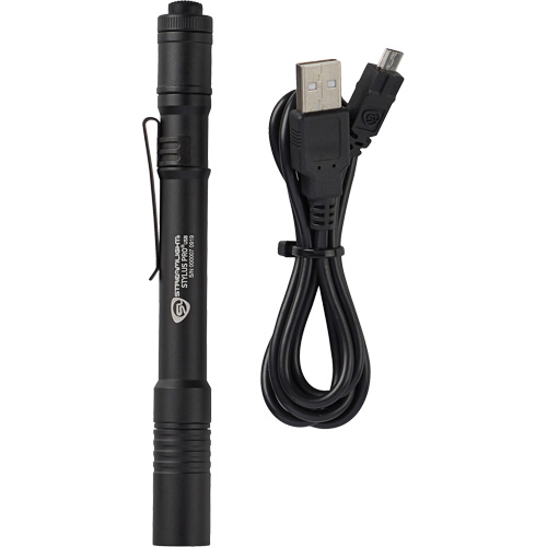 Lampe de poche stylo USB Stylus Pro, DEL, 350 lumens, Corps en Aluminium, piles Rechargeable, Compris Southpoint Industrial Supply