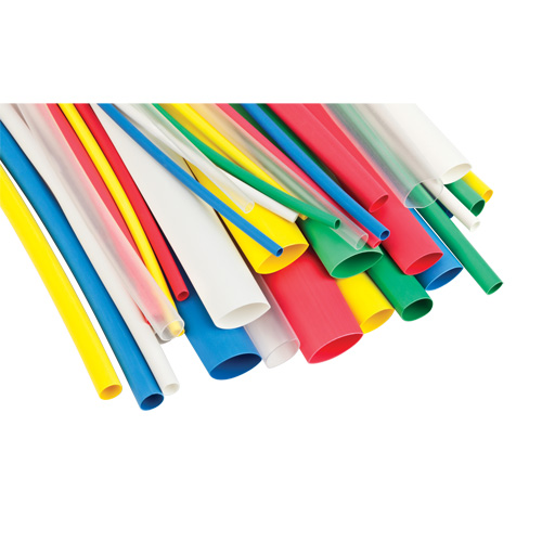 Heat Shrink Tubing, Thin Wall, 1/2', 0.25" (6.35mm) - 0.25" (6.35mm) Southpoint Industrial Supply