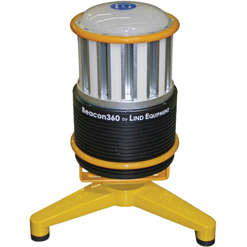 Beacon360 GO Portable Work Light with Floor Stand, LED, 45 W, 6000 Lumens, Aluminum Housing Southpoint Industrial Supply