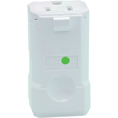 Hospital Grade Plug Connector, 5-15R, Nylon Southpoint Industrial Supply