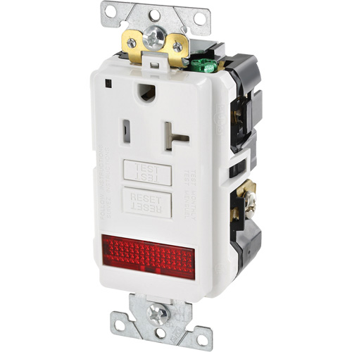 SmartlockPro&reg; Extra Heavy-Duty Self-Test GFCI Receptacle Southpoint Industrial Supply