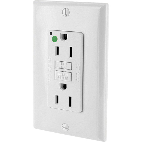 SmartlockPro&reg; Extra Heavy-Duty Self-Test GFCI Receptacle Southpoint Industrial Supply