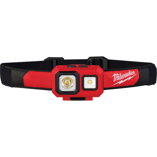 Lampe frontale projecteur et diffuseur, DEL, 450 lumens, 2 hres de fonctionnement, piles AAA Southpoint Industrial Supply
