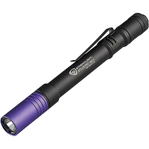Lampe stylo UV avec port de recharge micro USB Stylus Pro, DEL, Corps en Aluminium, piles Rechargeable, Compris Southpoint Industrial Supply