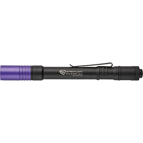 Lampe stylo UV avec port de recharge micro USB Stylus Pro, DEL, Corps en Aluminium, piles Rechargeable, Compris Southpoint Industrial Supply