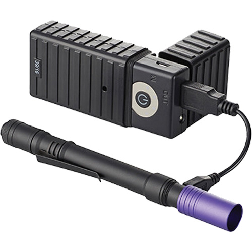 Lampe stylo UV avec port de recharge micro USB Stylus Pro, DEL, Corps en Aluminium, piles Rechargeable, Compris Southpoint Industrial Supply