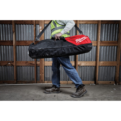 M18 Rocket Tower Light Carry Bag, Ballistic Nylon, 1 Pockets, Black/Red Southpoint Industrial Supply