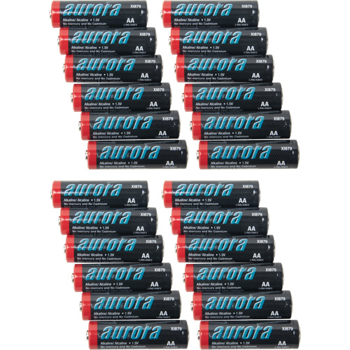 Alkaline Batteries, AA, 1.5 V Southpoint Industrial Supply