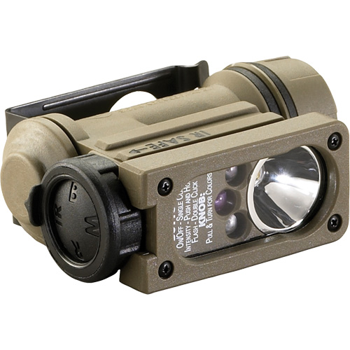 Sidewinder Compact&reg; II Hands Free Light, LED, 55 Lumens, 6 Hrs. Run Time, AA Batteries Southpoint Industrial Supply