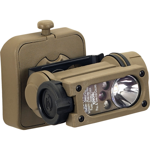 Lampe mains libres Sidewinder Compact II, mod&egrave;le militaire, DEL, 55 lumens, 6 hres de fonctionnement, piles AA Southpoint Industrial Supply