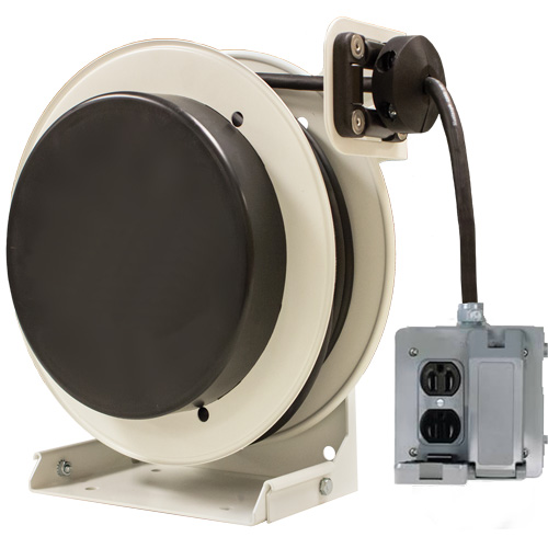 Cord Reel, 50', SJOOW, 12/3 Gauge, 15 A Southpoint Industrial Supply