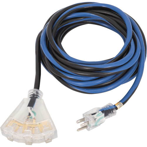JLEC-1425 Contractor Grade Extension Cord, Indoor/Outdoor, SJTOW, 14 AWG, 15 A, 25' Southpoint Industrial Supply
