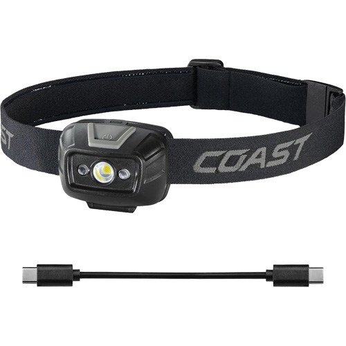 FL20R Dual Colour Wide Angle Flood Headlamp, LED, 520 Lumens, 2.5 Hrs. Run Time, Rechargeable Batteries Southpoint Industrial Supply