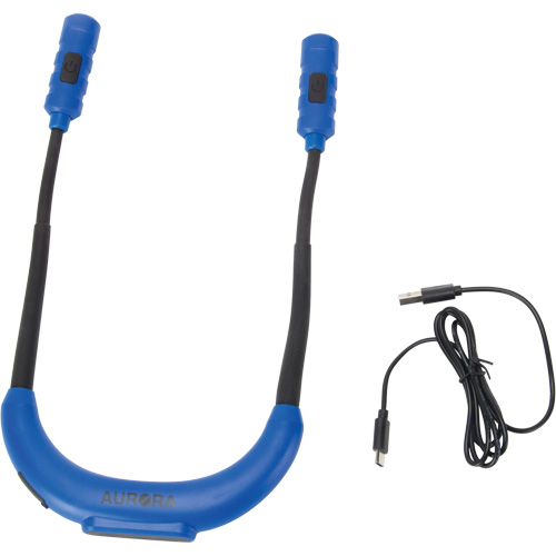 Lampe de travail, Lampe tour de cou, Rechargeable, 300 lumens Southpoint Industrial Supply