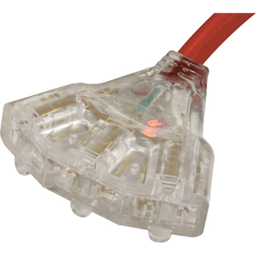 Generator Extension Cord with Tritap, STW, 10 AWG, 3 Outlet(s), 25' Southpoint Industrial Supply