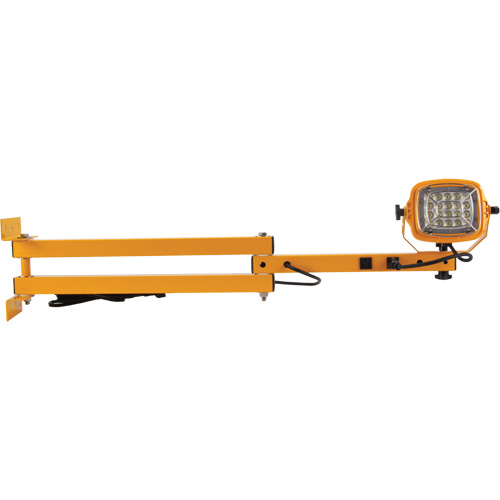 Lampe de quai, Bras 40", 50 W, Ampoule DEL, M&eacute;tal Southpoint Industrial Supply