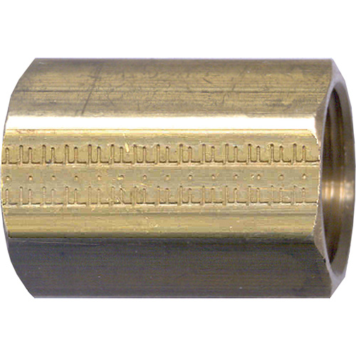 Pipe Coupling, Brass, 3/8" Southpoint Industrial Supply