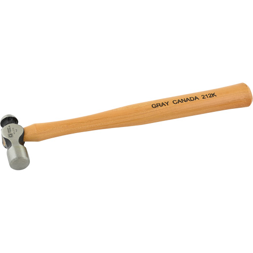 Ball Pein Hammer, 4 oz. Head Weight, Plain Face, Wood Handle Southpoint Industrial Supply