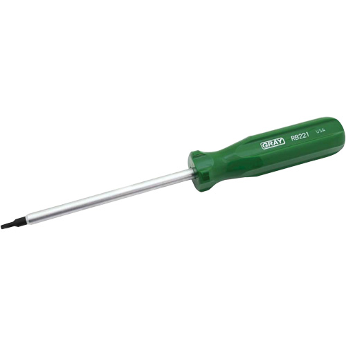 Tournevis tr&egrave;s long pour vis &agrave; t&ecirc;te carr&eacute;e creuse, Tige de #1, Ronde, 10" lo, Prise en Coussin&eacute;e Southpoint Industrial Supply