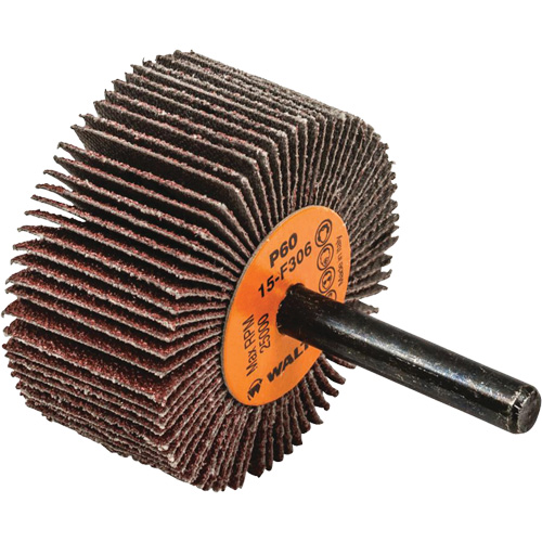 Coolcut Flap Wheel, Aluminum Oxide, 60 Grit, 2" x 1" x 1/4" Southpoint Industrial Supply