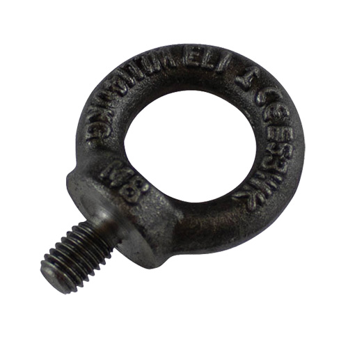Eye Bolt, 1/8" Dia., 1/2" L, Uncoated Natural Finish, 300 lbs. (0.15 tons) Capacity Southpoint Industrial Supply