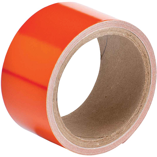 Reflective Marking Tape, 2" x 15', Acrylic, Orange Southpoint Industrial Supply