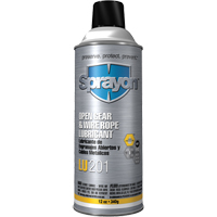 LU201 Open Gear & Wire Rope Lubricant, Aerosol Can Southpoint Industrial Supply