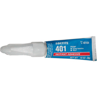 401 General Purpose Instant Adhesive, Clear, Tube, 3 g Southpoint Industrial Supply