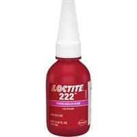 Threadlocker 222 Small Screw, Purple, Low, 10 ml, Bottle Southpoint Industrial Supply